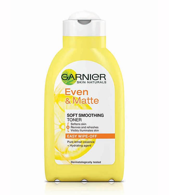 GARNIER EVEN SMOOTHING-WIPE OFF TONER 125ML