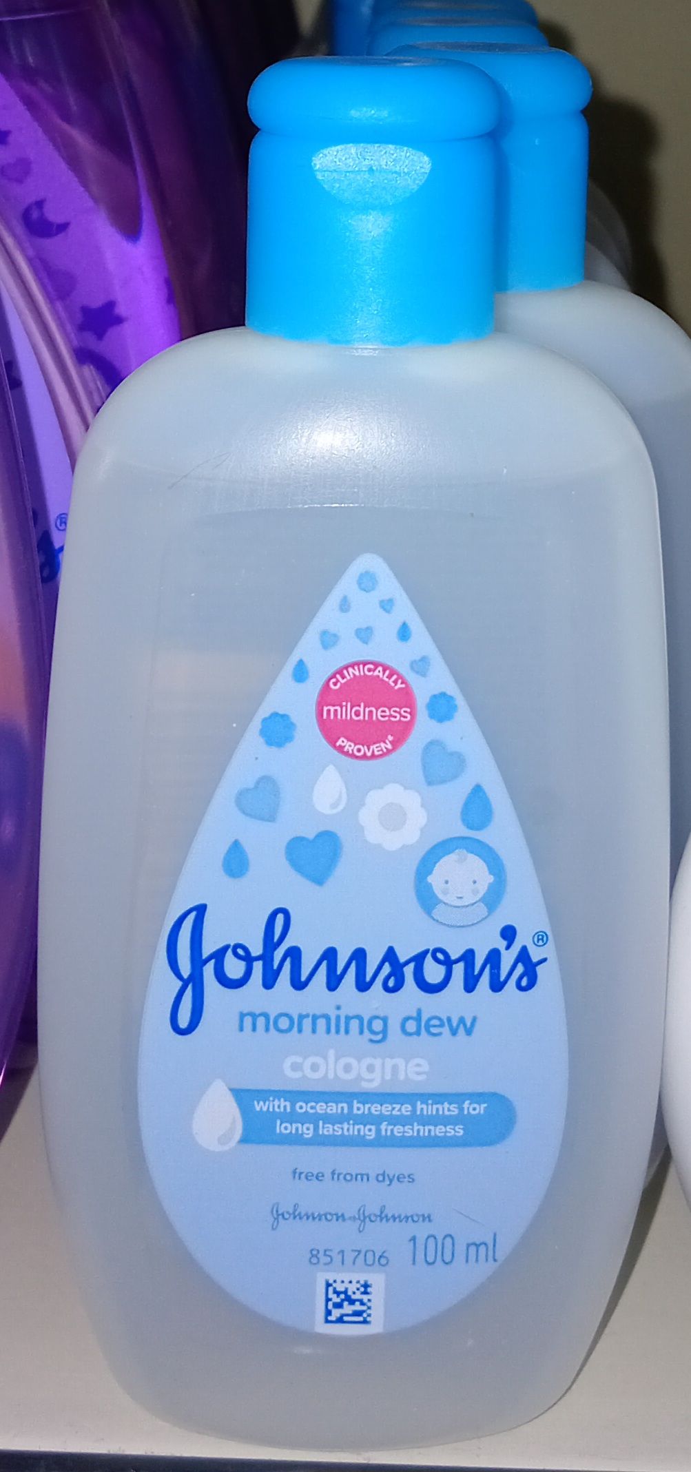 J&J BABY COLGNE SPLASH 100MLS