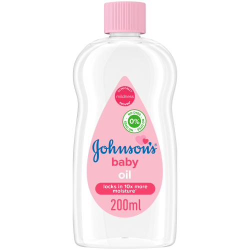 J&J BABY OIL 200ML