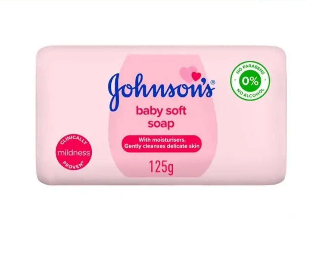 J&J BABY SOAP PINK 100
